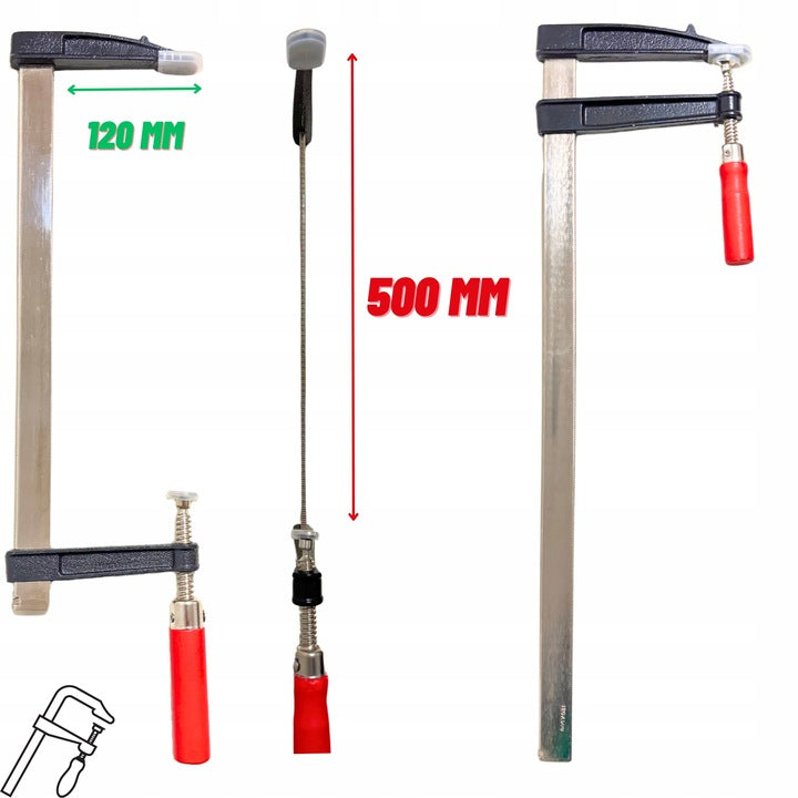 Snickartving Typ F 120 x 500 mm