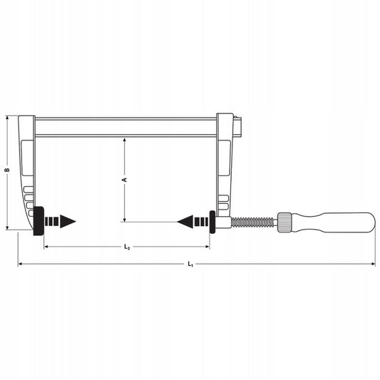 Snickartving 50x150 mm, 4-pack